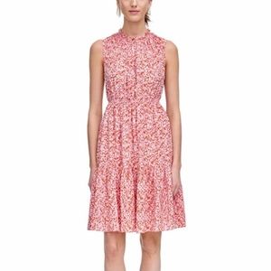 Rebecca Taylor Floral Print Silk Dress